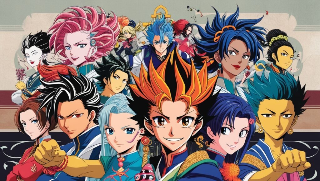 amine characters